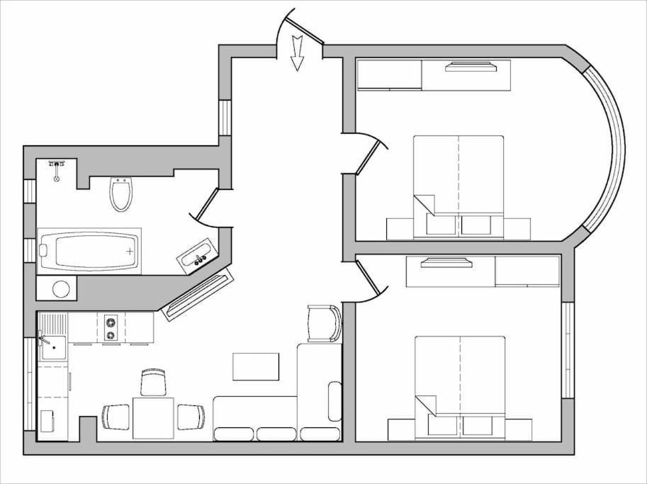 High Tech - Luxurious Apartment Sofia Luaran gambar